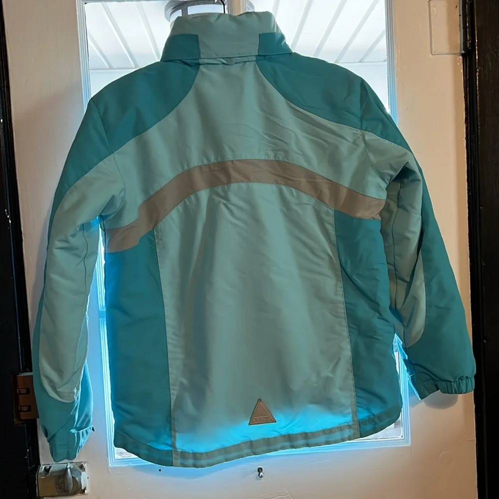 Kids LL‎ Bean Blue Waterproof 3 in 1 Jacket Size L/14-16 Unisex Removable…